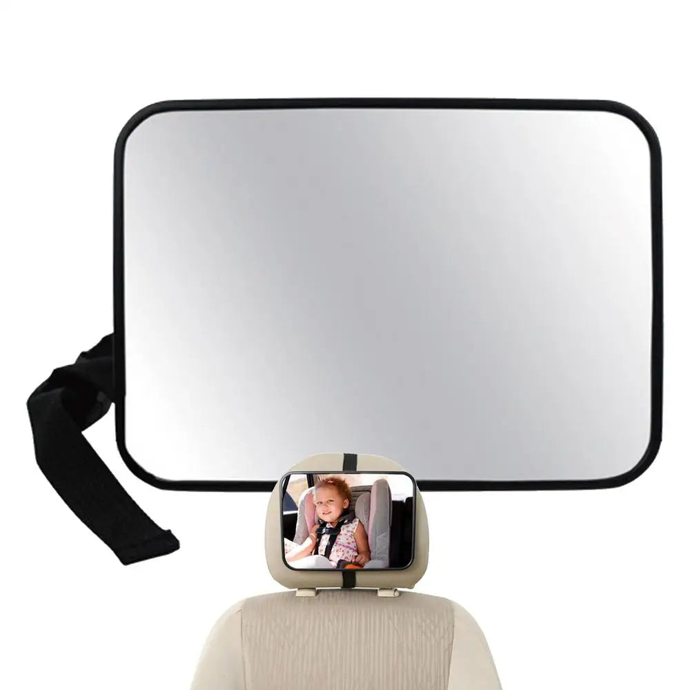 Baby Car Backseat Mirrors Wide Clear View Safe Car Seat Mirrors Baby Rearview Mirrors Car Seat Sight Glasses Adjustable Seat