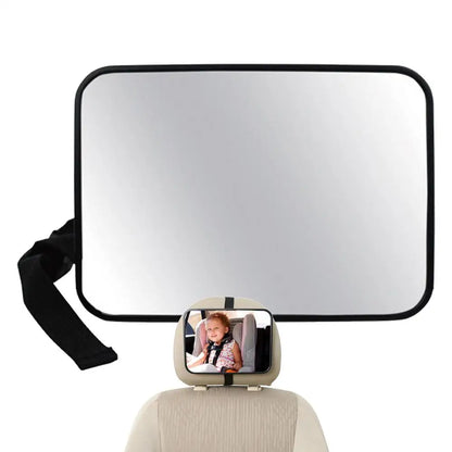 Baby Car Backseat Mirrors Wide Clear View Safe Car Seat Mirrors Baby Rearview Mirrors Car Seat Sight Glasses Adjustable Seat