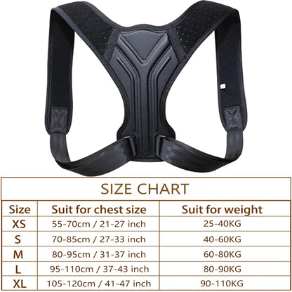 Posture Corrector Back Brace Adjustable Posture Brace for Upper Back Shoulder Pain Relief Posture Trainer Spine Posture Support