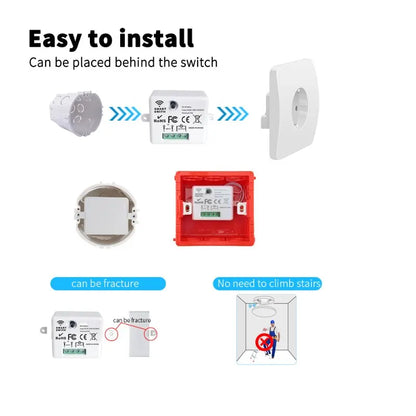 Wireless Smart Switch Light 433MHz 1/2/3Gang 86 Wall Panel Switch with Remote Control Interruptor 10A 110V 220V For LED Lamp