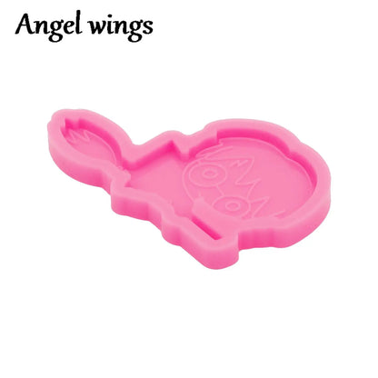 DY1206 African Tribal Symbols Badge Reel Mold Epoxy Resin, Medical,Medical, Physical Therapy, Pharmacy Nursing Chocolate Moulds