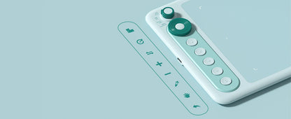 Parblo Intangbo X7 Drawing Tablet 7.2x4.5 inch Graphics Tablets,Digital Drawing Tablet with 6 Customized Keys for Digital Art