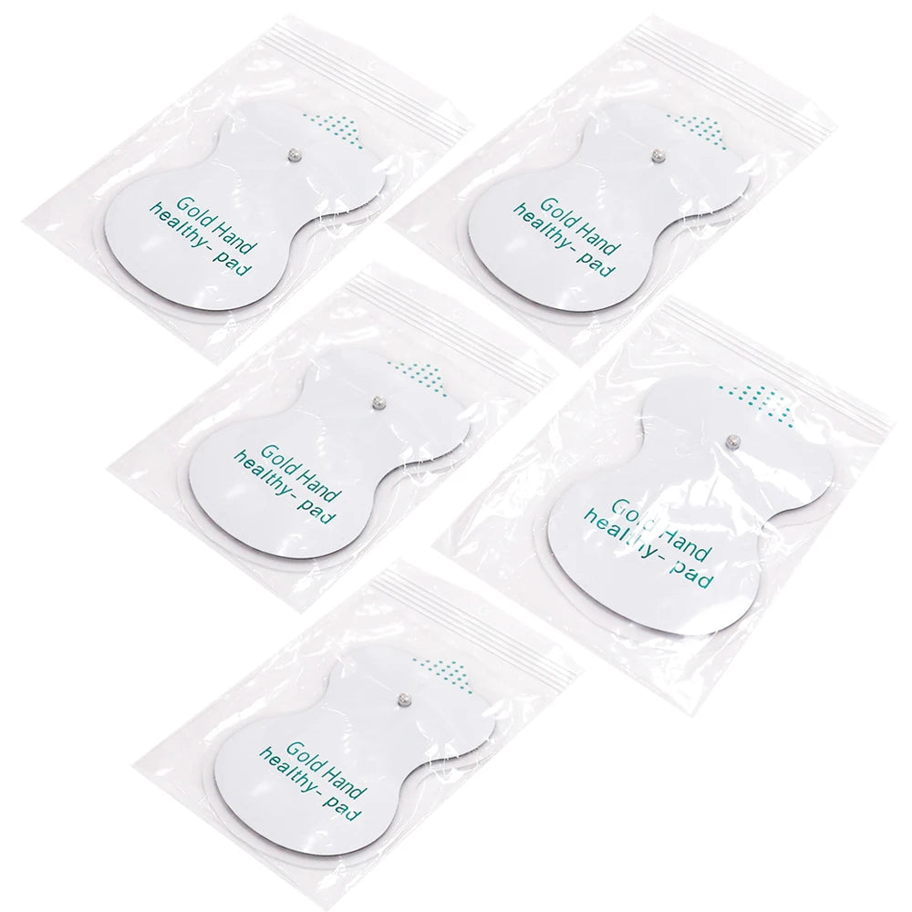 TENS Unit Pads Reusable Latex-Free Replacement Pads with Upgraded Sticky Electrode Pads Gel and Non-Irritating Patches