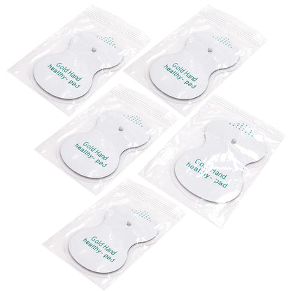 TENS Unit Pads Reusable Latex-Free Replacement Pads with Upgraded Sticky Electrode Pads Gel and Non-Irritating Patches
