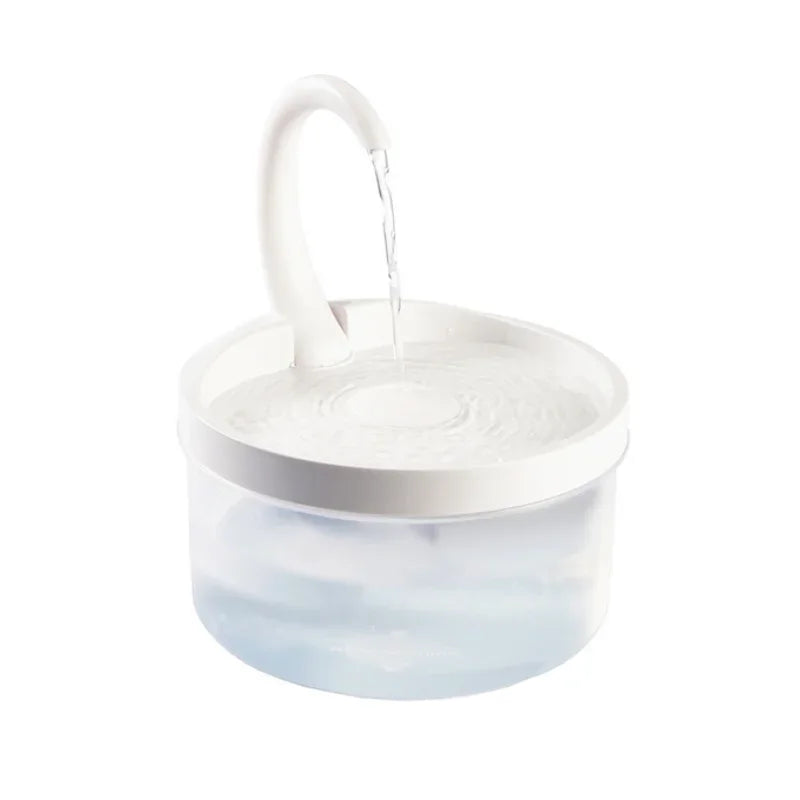 2L Cat Water Fountain LED Blue Light USB Powered Automatic Water Dispenser Cat Feeder Drink Filter For Cats Drinking Fountain