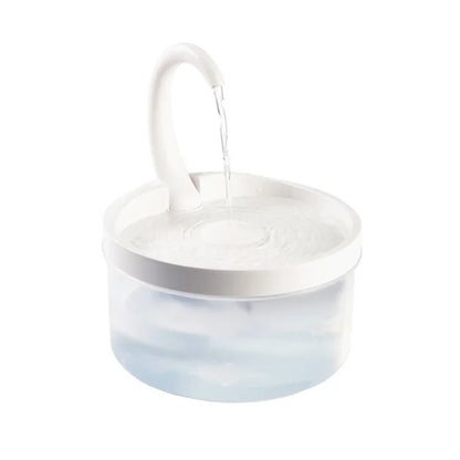 2L Cat Water Fountain LED Blue Light USB Powered Automatic Water Dispenser Cat Feeder Drink Filter For Cats Drinking Fountain