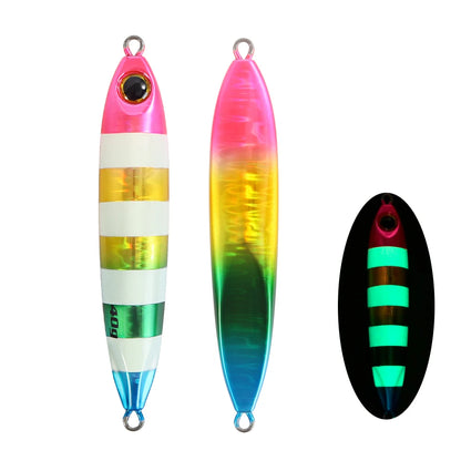 JIGGING PRO 40g 60g Slow Blatt Cast Slim Shore Jigging Lure Long Cast Metal Jig Fishing Bait