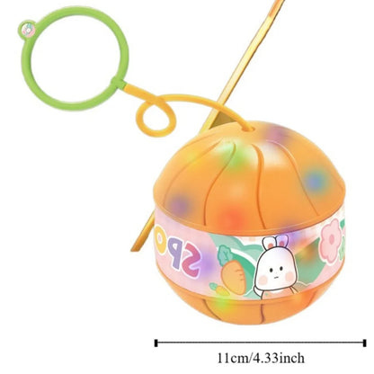 Foot Hoop Ball Luminous Foot Jumping Ball Skip Ropes Sports Exercise Sports Reaction Training Ball Height Growth on String