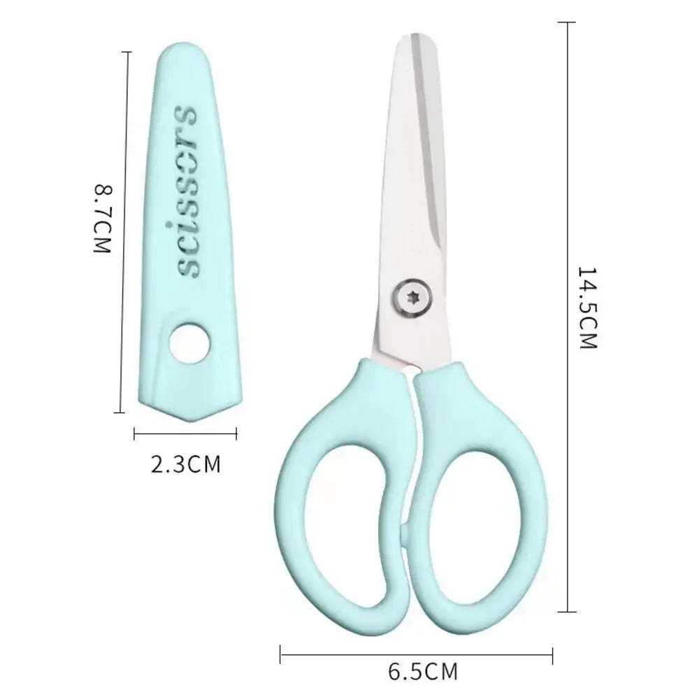 Ceramic Scissors Portable Baby Food Mills Infant Feeding Aid Scissors with Cutting Box Baby Supplies for Health Baby Tableware