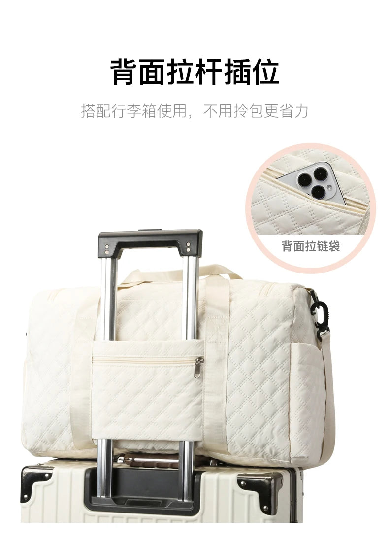 Fashion Travel Bag Handbags Large Capacity Carry On Luggage Bags Men Women Shoulder Outdoor Tote Waterproof Sport Gym Bag