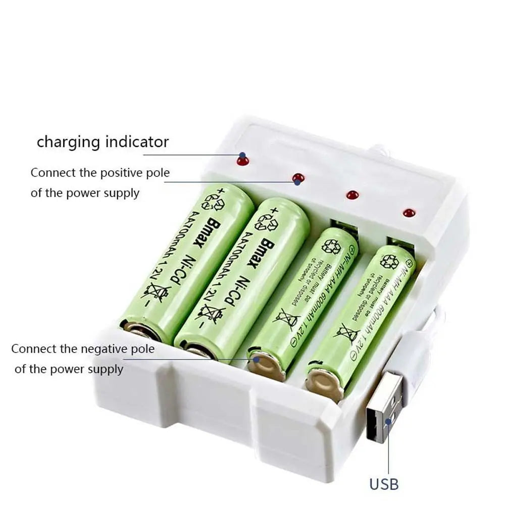 Smart Charger Charging Charge Dock Lithium Battery Charger Battery Charging Station Battery Charger Batteries USB Charger