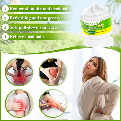 Bee Venom Joint Care Balm Care Lumbar Spine, Knee Muscle Pain, Muscle Soreness, Joint Care Balm Pure Natural Ingredients（30g）