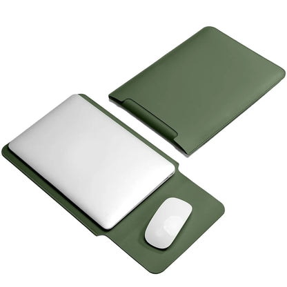 Laptop Bag, 13/13.3/14/15/15.4/15.6/16 Inch, Notebook Computer Mouse Pad, Pu Leather Bladder Bag, Computer Bag Accessories