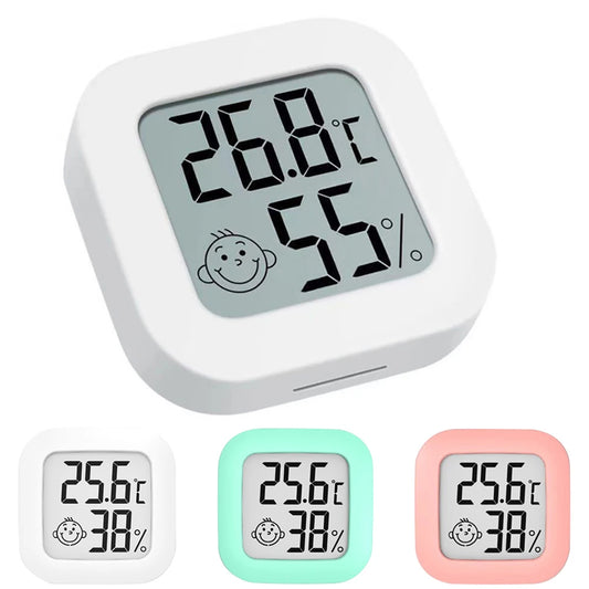 LCD Digital Thermometer Hygrometer Indoor Room Electronic Temperature Humidity Meter Sensor Gauge Weather Station For Home