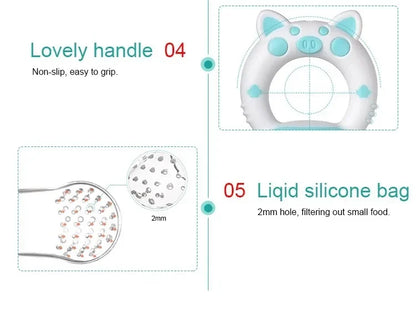 Silicone Fresh Food Nipple Baby Feeder Kids boy girl Fruit Nipples Feeding Safe Infant Baby Supplies Nipple soother Bottles