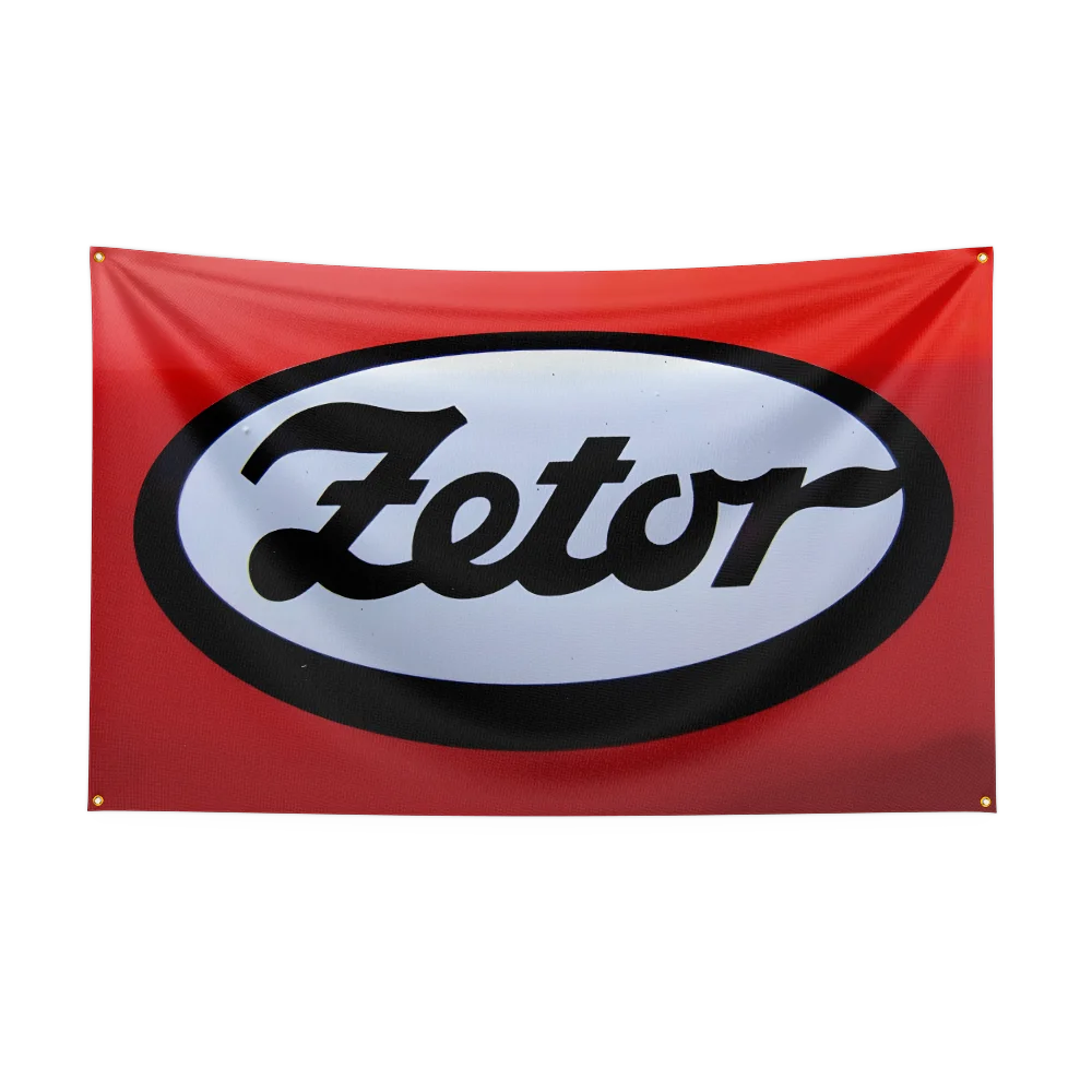 90x150CM TRACTORS-Z-ZETORs a.s. Agriculture Flag Polyester Printed Excavator Banner For Decor