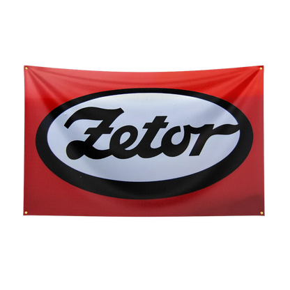 90x150CM TRACTORS-Z-ZETORs a.s. Agriculture Flag Polyester Printed Excavator Banner For Decor