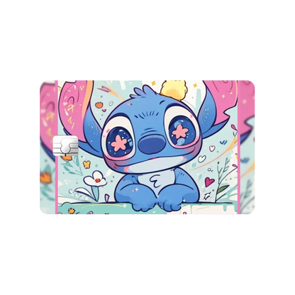 Stitch Card Sticker Kawaii Student Accessories Matte Water Proof Student Study Supplies Stationery Exquisite Patch Birthday Gift