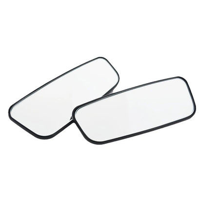 2Pcs Car 360 Degree Adjustable Blind Spot Mirror Auxiliary Rearview Convex Mirror Round Frame Wide Angle Mirrors For Car Reverse