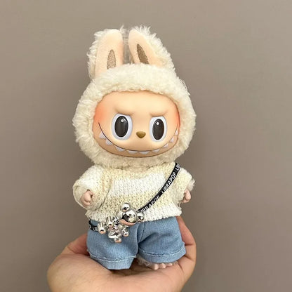 Labubu Baby Clothes 17cm Labubu Clothes Blind Box Doll Skirt Set Cute Dress Up Toy Festival Gift Birthday Gift Cute Party Gift