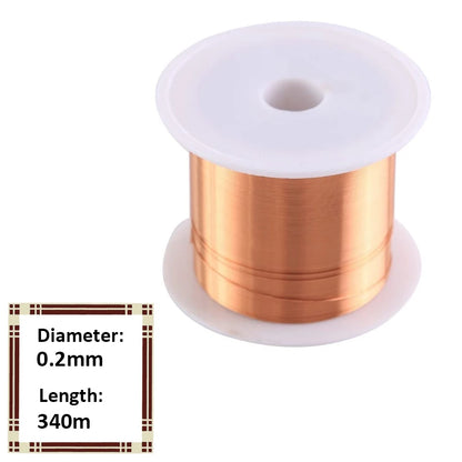 1300M-6M copper lacquer wire 0.1mm -1.5mm Cable Copper Wire Magnet Wire Enameled Copper Winding Wire Coil Copper Wire