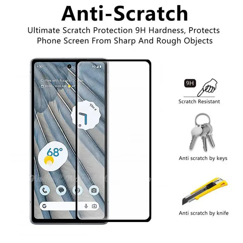 For Google Pixel 7A Glass Google Pixel 7A Tempered Glass Screen Protector Camera Film For Google Pixel 7 Pro 6A 6 Glass