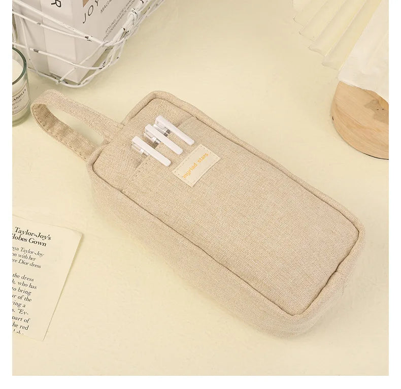 Large Capacity Pencil Case School Supplies Pen Case Estuches Escolar Pencilcase Kalemlik Trousse Kawaii Stationery pencil pouch