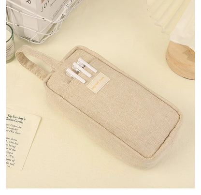 Large Capacity Pencil Case School Supplies Pen Case Estuches Escolar Pencilcase Kalemlik Trousse Kawaii Stationery pencil pouch