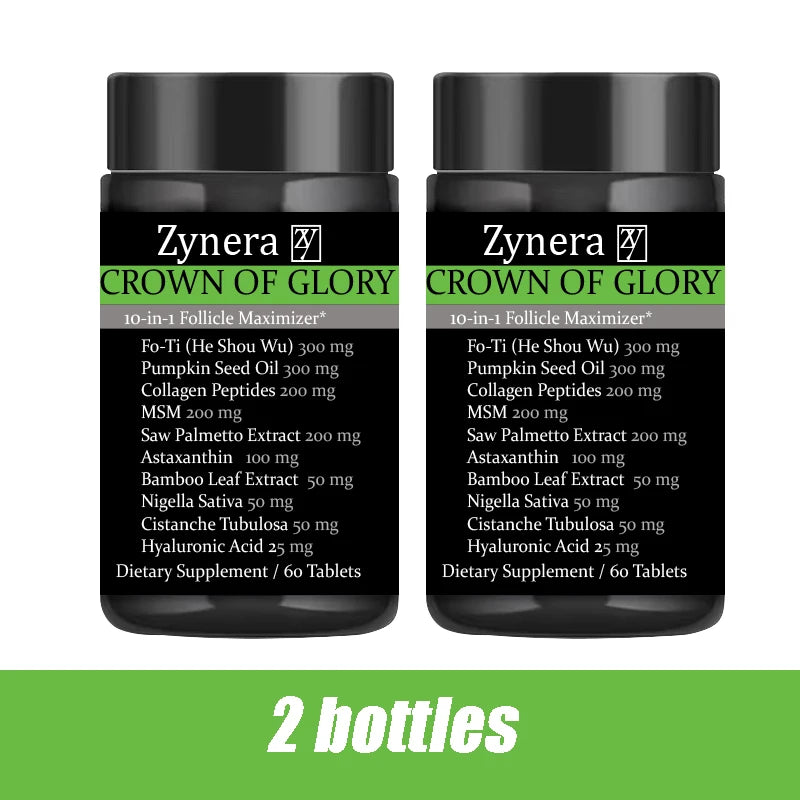 Hair Growth Tablets Multivitamin Supplement with Biotin for Joint  Skin Nail Immune Repair Beauty Health Capsules for Men Women