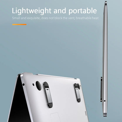 Laptop Heighten Stand for Keyboard Tablet Phone Holder Mini Portable Legs Laptop Stands for Macbook Huawei Notebook Support Feet
