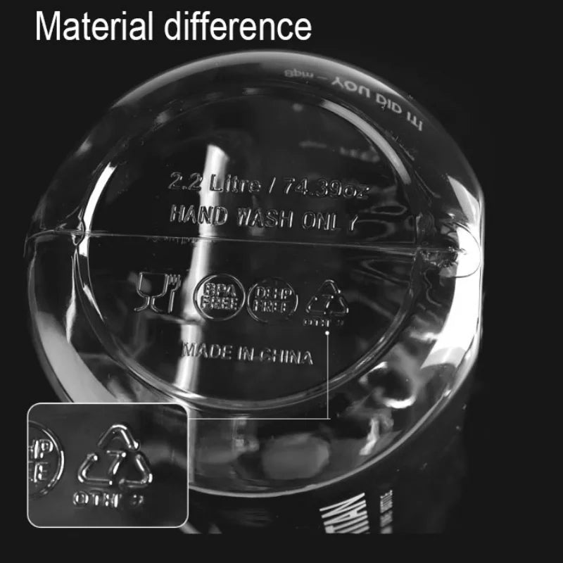 New Sports Water Cup Student Sports Fitness Super Large Capacity Water Cup High Temperature Resistant Summer Practical Fall