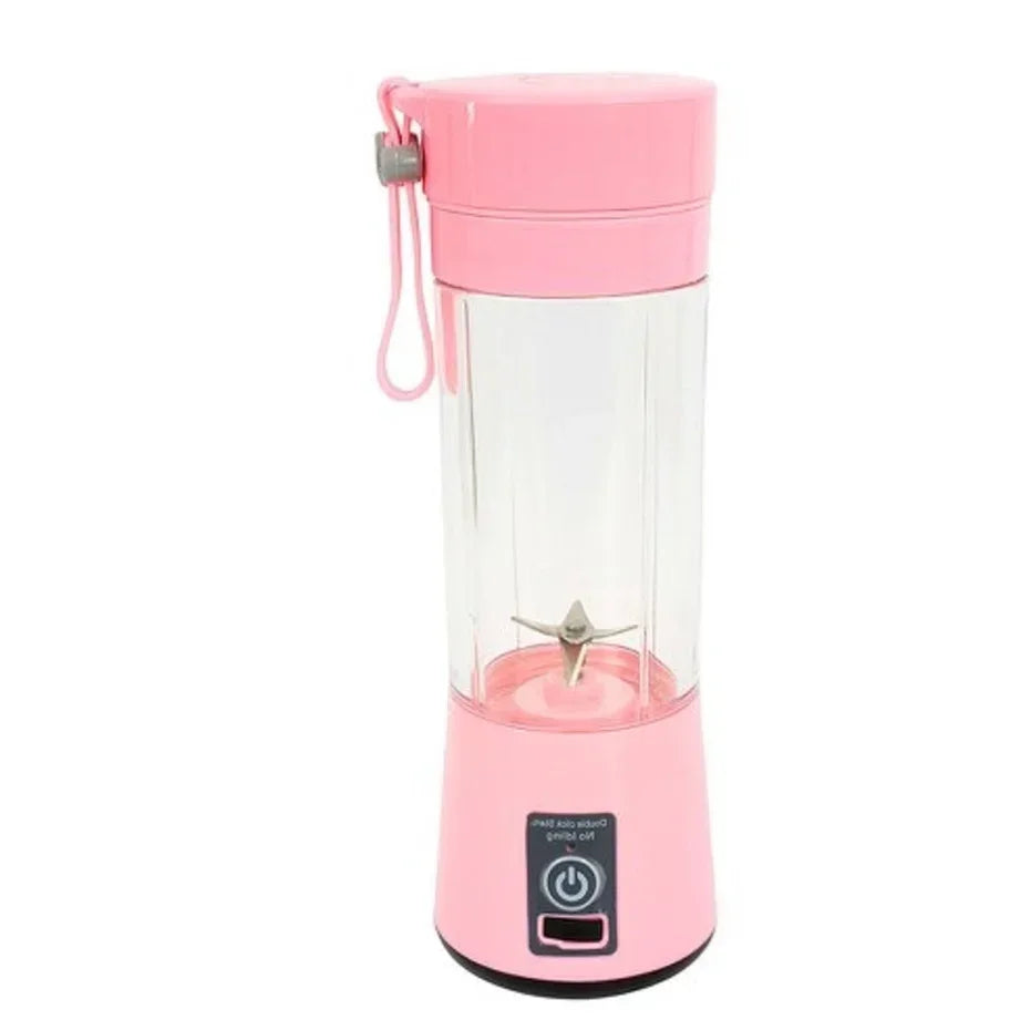 Mini Portable Handheld USB Rechargeable Blender 380ml Travel Smoothie Maker Juicer Cup for On-the-Go Shakes & Juices
