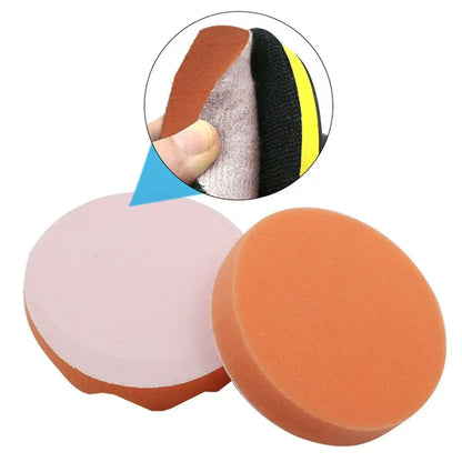 1Pcs Sponge Buffing Foam Sponge Polishing Pad Power Tools Accessories Removes Scratches Car Polishing Disc