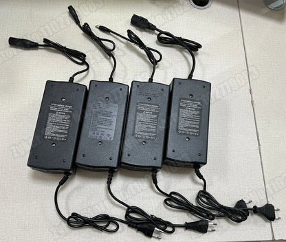 36V 48V 60V 72V Charger 2A 5A Lithium Battery Pack 42 54.6 67.2 84V 10 13 16 20S Smart Intelligent Fast Charging Charger EU Plug
