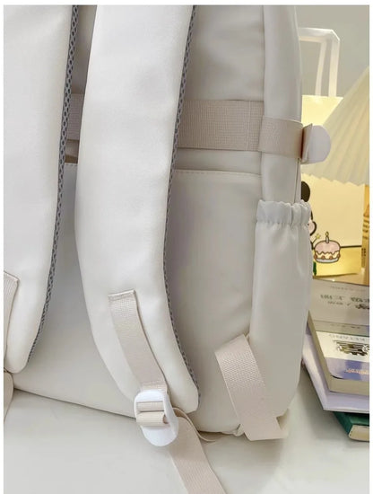 Japanese style Junior High School Large Capacity Backpack High School Student school bags Simple and Versatile Laptop Backpacks