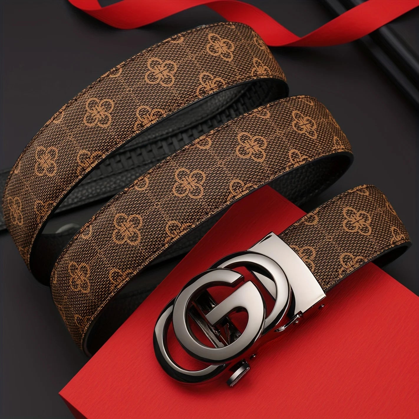 Youth Belt Brand Belt Men's Belt High Quality Men's Luxury Belt Men's Belt Male Buckle Metal Automatic Buckle