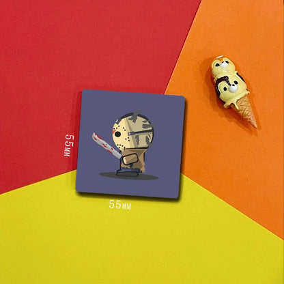 F-Friday The 13th Pattern Refrigerator Magnets Personalized Photo Refrigerator Magnets High-end Refrigerator Photo Magnets