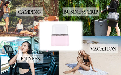 Travel Size Toiletries,4pcs Travel Container,Travel Bottle Leak Proof with Label,TSA Approved Reusable Containers For Toiletries