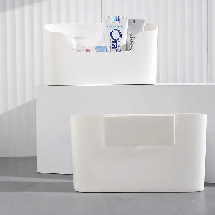 Self Adhesive Storage Box Rack for Door Home Kitchen Bathroom Fridge Organizer Stand Multifunctional Wall Mounted Storage Basket