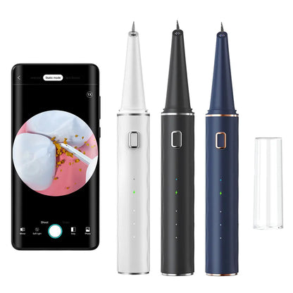 Electric Dental Scaler For Teeth 4 LED Tartar Stain Ultrasonic Tooth 1200mAh Clean Stone Health Care 4 Axis IPX7