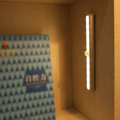 LED Under Cabinet Night Light Motion Sensor Lamp for Closet Stairs Kitchen Wardrobe Cupboard Bed Lighting Home Decor