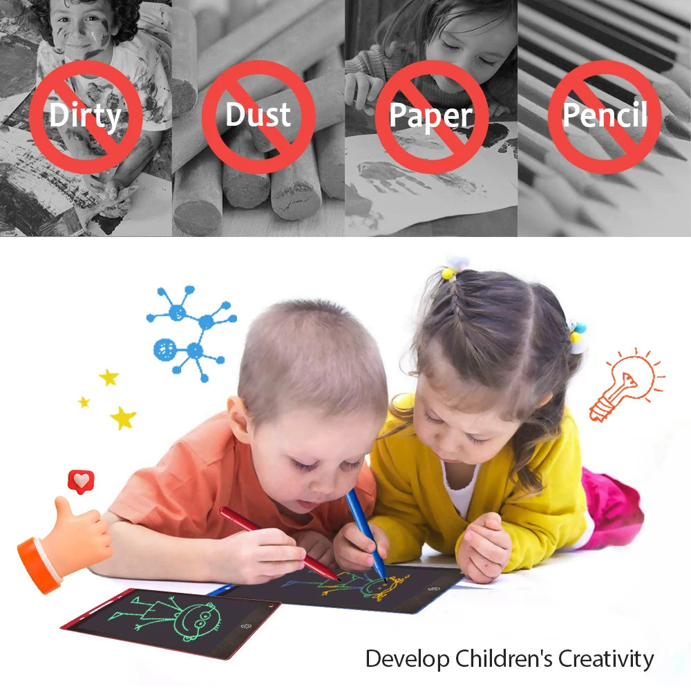 Drawing Tablet 8.5" LCD Colorful Writing Tablet Electronics Graphic Board Ultra-thin Portable Handwriting Pads Kids Gifts