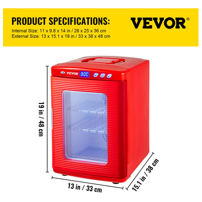 SucceBuy 25L Reptile Incubator Scientific Lab Automatic Incubator Egg Breeding Hatchery Work for Thermostats Snakes and Turtles