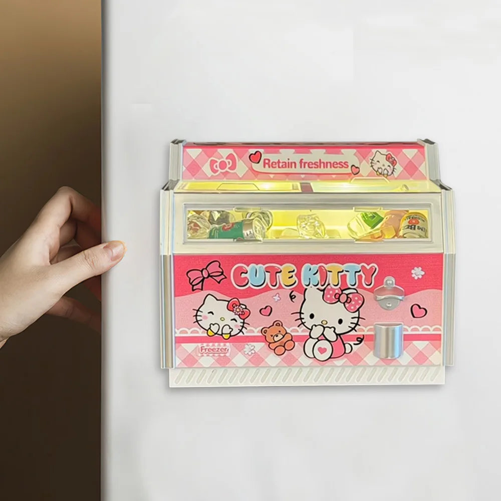 Freezer Shape Fridge Magnets Magnets Stickers Decorative Mini Magnets Decals Strong Suction Fridge Stickers for Kitchen Locker