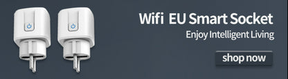 TNCE Tuya WiFi/Zigbee Smart Plug 16A/20A EU Smart Socket With Power Monitoring Timing Function Work With Alexa GoogleHome