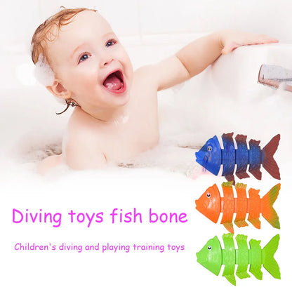 3pcs Children Pool Throwing Underwater Training Kids Diving Game Play Water Toys