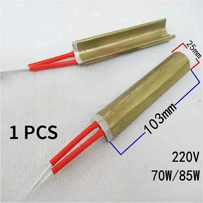 220V 70W/85W 103mm Refrigerator Part Fridge Defrosting Heating Tube Electric Defrost Defrosting Heater Element for Freezer