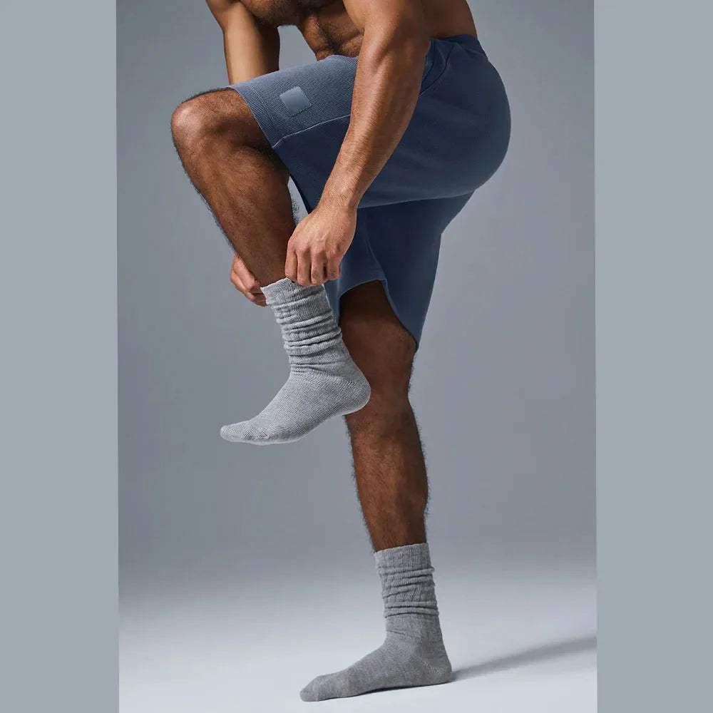 Sports Socks Men's and Women's Are Soft Breathable Knitted Versatile for Sports Super Thick and Stackable Basketball Socks