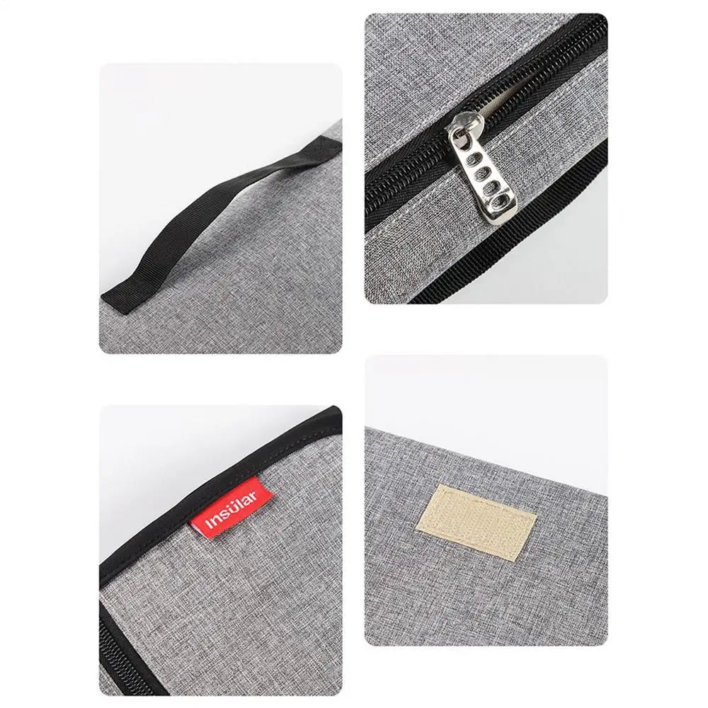 Travel Diaper Changing Mat Waterproof Folding Diaper Organizer Bag Lightweight Changing Mat For Parks Shopping Malls Restaurants