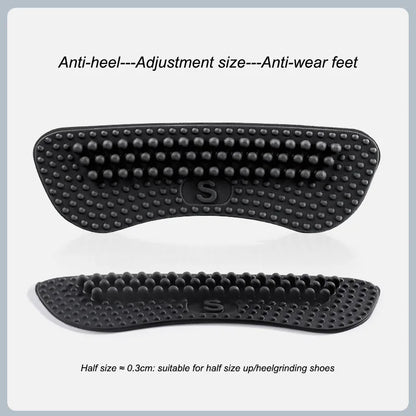 Heel Sticker Heel Protector for Shoes Anti Slip Heel Cushions Non-Slip Heel Inserts Silicone Shoe Backs Foot Care for Women Men